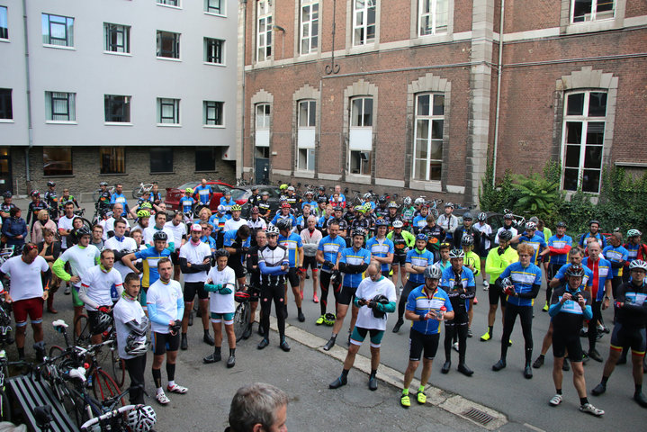 Willem I fietstocht, een symbolische fietstocht van 200 km tussen Gent en Luik