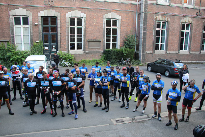 Willem I fietstocht, een symbolische fietstocht van 200 km tussen Gent en Luik