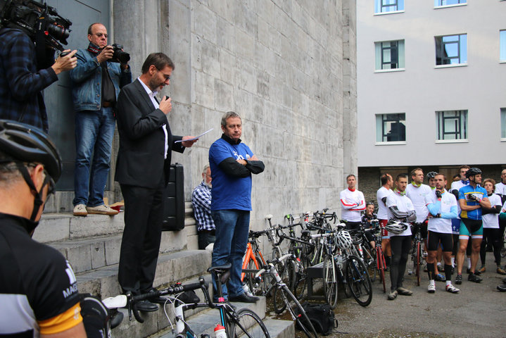 Willem I fietstocht, een symbolische fietstocht van 200 km tussen Gent en Luik