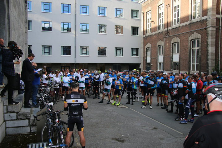 Willem I fietstocht, een symbolische fietstocht van 200 km tussen Gent en Luik