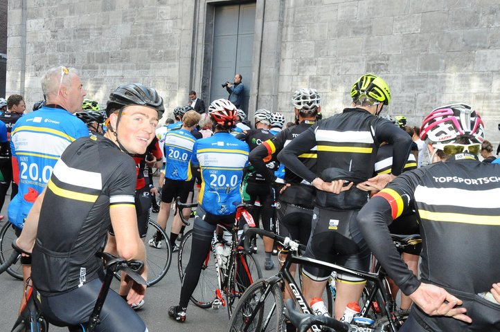 Willem I fietstocht, een symbolische fietstocht van 200 km tussen Gent en Luik