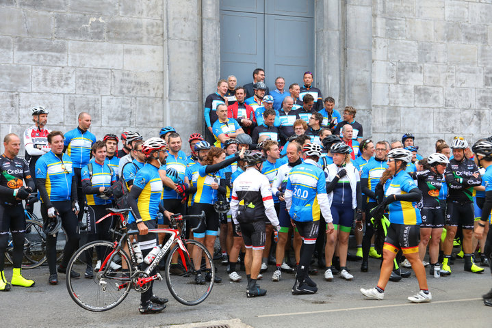 Willem I fietstocht, een symbolische fietstocht van 200 km tussen Gent en Luik