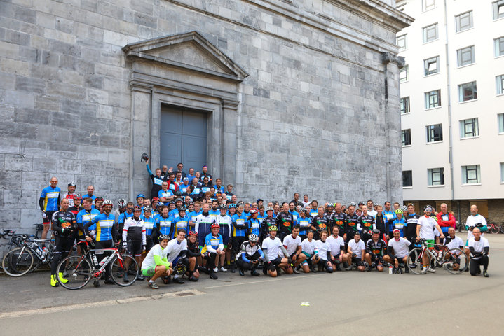 Willem I fietstocht, een symbolische fietstocht van 200 km tussen Gent en Luik