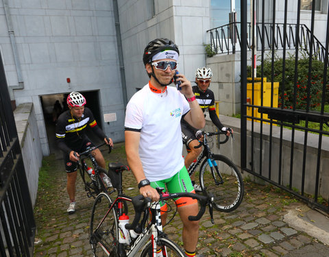 Willem I fietstocht, een symbolische fietstocht van 200 km tussen Gent en Luik