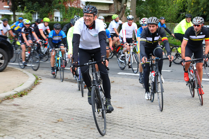 Willem I fietstocht, een symbolische fietstocht van 200 km tussen Gent en Luik