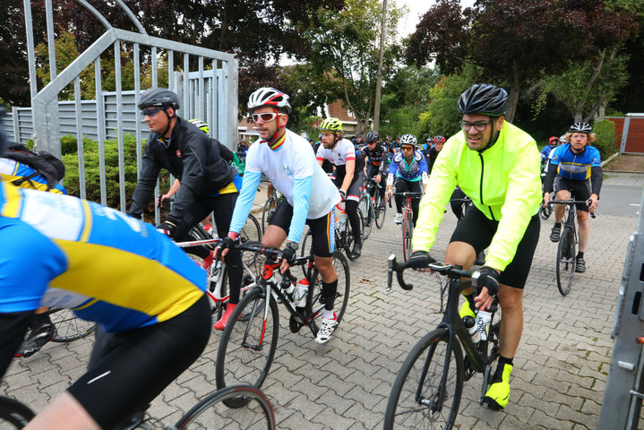 Willem I fietstocht, een symbolische fietstocht van 200 km tussen Gent en Luik