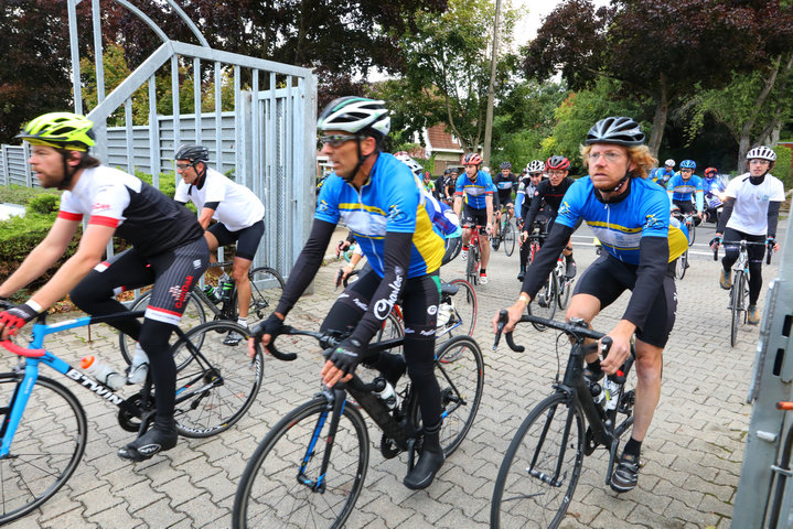 Willem I fietstocht, een symbolische fietstocht van 200 km tussen Gent en Luik