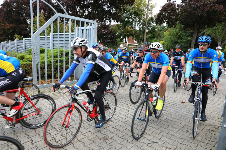 Willem I fietstocht, een symbolische fietstocht van 200 km tussen Gent en Luik