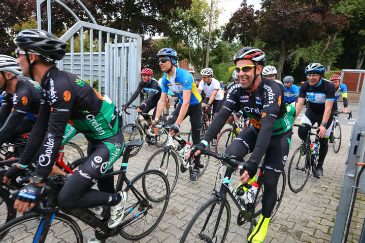 Willem I fietstocht, een symbolische fietstocht van 200 km tussen Gent en Luik