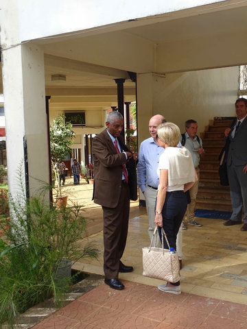Delegatie UGent bezoekt Ethiopië