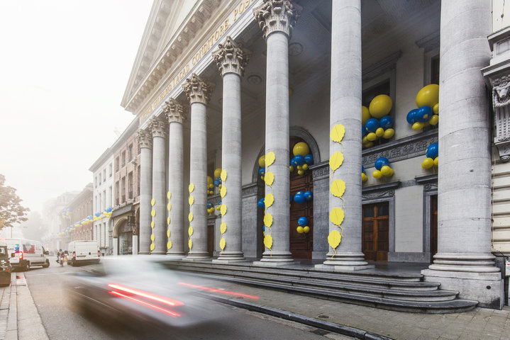 Guerrilla-actie met ballons voor Iedereen UGent!