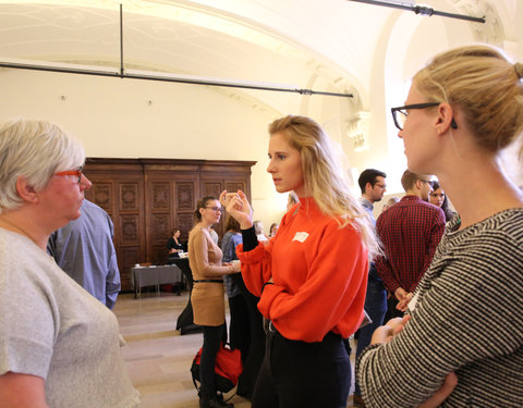 Onthaalontbijt voor nieuwe UGent medewerkers, gestart tijdens de periode van 31 maart t.e.m. 20 september 2017