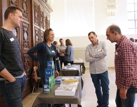 Onthaalontbijt voor nieuwe UGent medewerkers, gestart tijdens de periode van 31 maart t.e.m. 20 september 2017