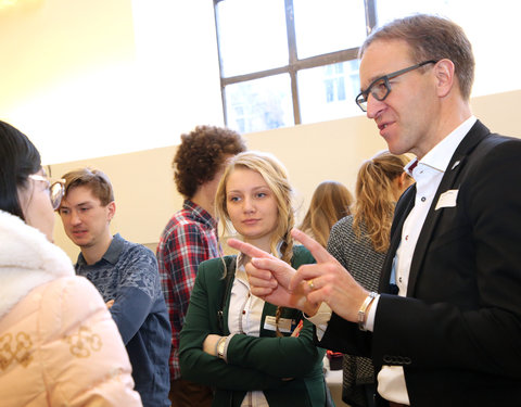 Onthaalontbijt voor nieuwe UGent medewerkers, gestart tussen 21/09 en 23/11/2017