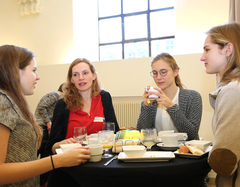 Onthaalontbijt voor nieuwe UGent medewerkers, gestart tussen 21/09 en 23/11/2017