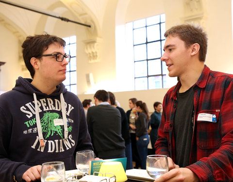 Onthaalontbijt voor nieuwe UGent medewerkers, gestart tussen 21/09 en 23/11/2017