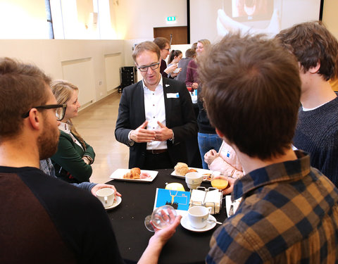 Onthaalontbijt voor nieuwe UGent medewerkers, gestart tussen 21/09 en 23/11/2017