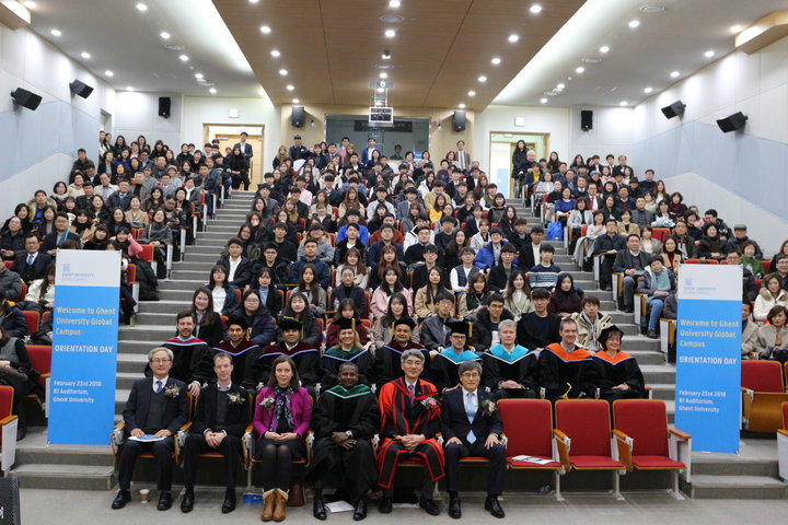 Orientation Day Ghent University Global Campus (Korea)
