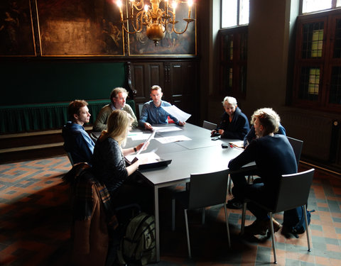 Bijeenkomst van Transitie UGent in het STAM