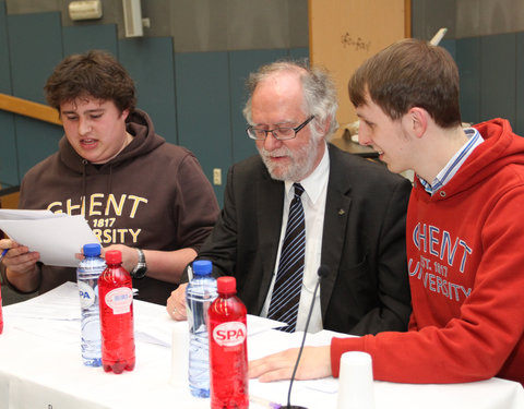 Finale Wijste Prof, georganiseerd door de Gentse StudentenRaad GSR-9356