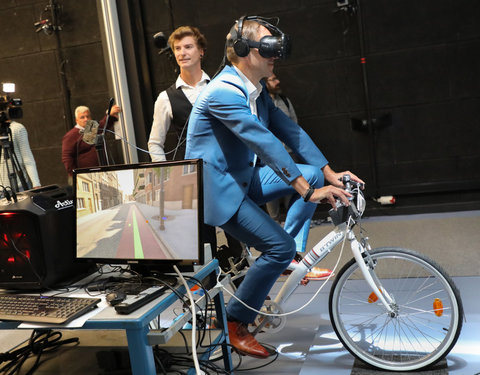 VR app meet gevaarherkenning bij fietsers