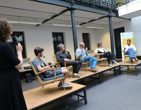 Inhuldiging faculteitsbibliotheek Letteren en Wijsbegeerte