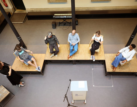 Inhuldiging faculteitsbibliotheek Letteren en Wijsbegeerte