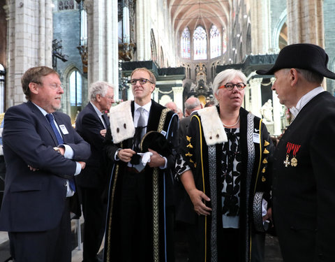 Opening academiejaar 2018-2019: van kathedraal naar aula