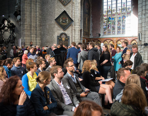 Opening academiejaar 2018-2019: van kathedraal naar aula