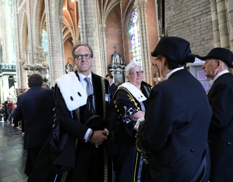 Opening academiejaar 2018-2019: van kathedraal naar aula