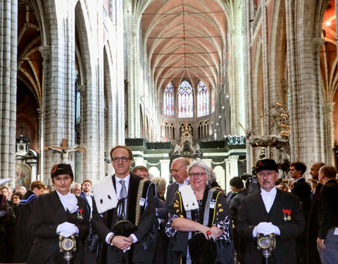 Opening academiejaar 2018-2019: van kathedraal naar aula