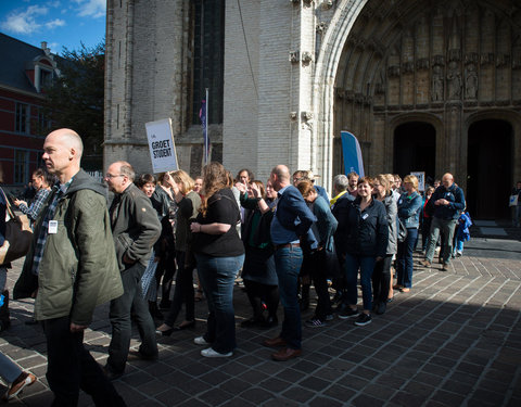 Opening academiejaar 2018-2019: van kathedraal naar aula