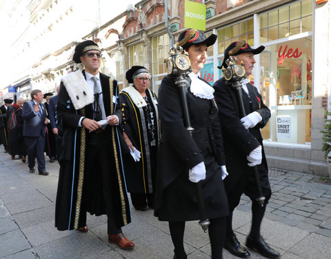 Opening academiejaar 2018-2019: van kathedraal naar aula